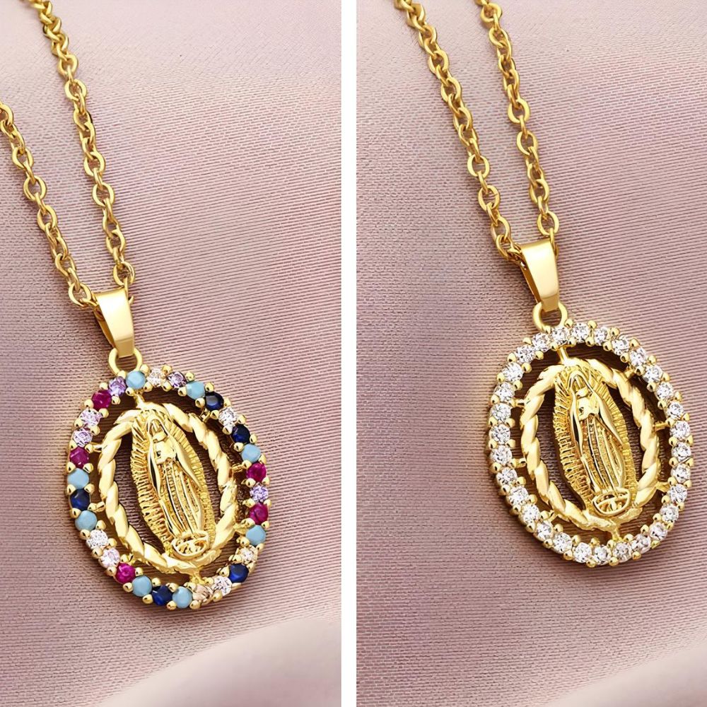 Virgin Mary Necklace
