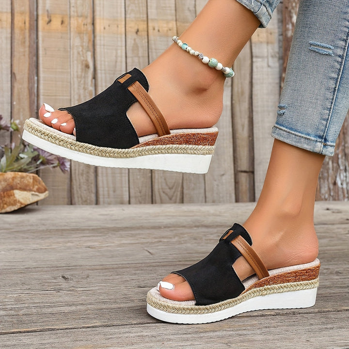 Hadley | Platform Slide Sandals