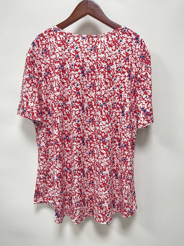 Rosalie | Relaxed Floral V-Neck Blouse