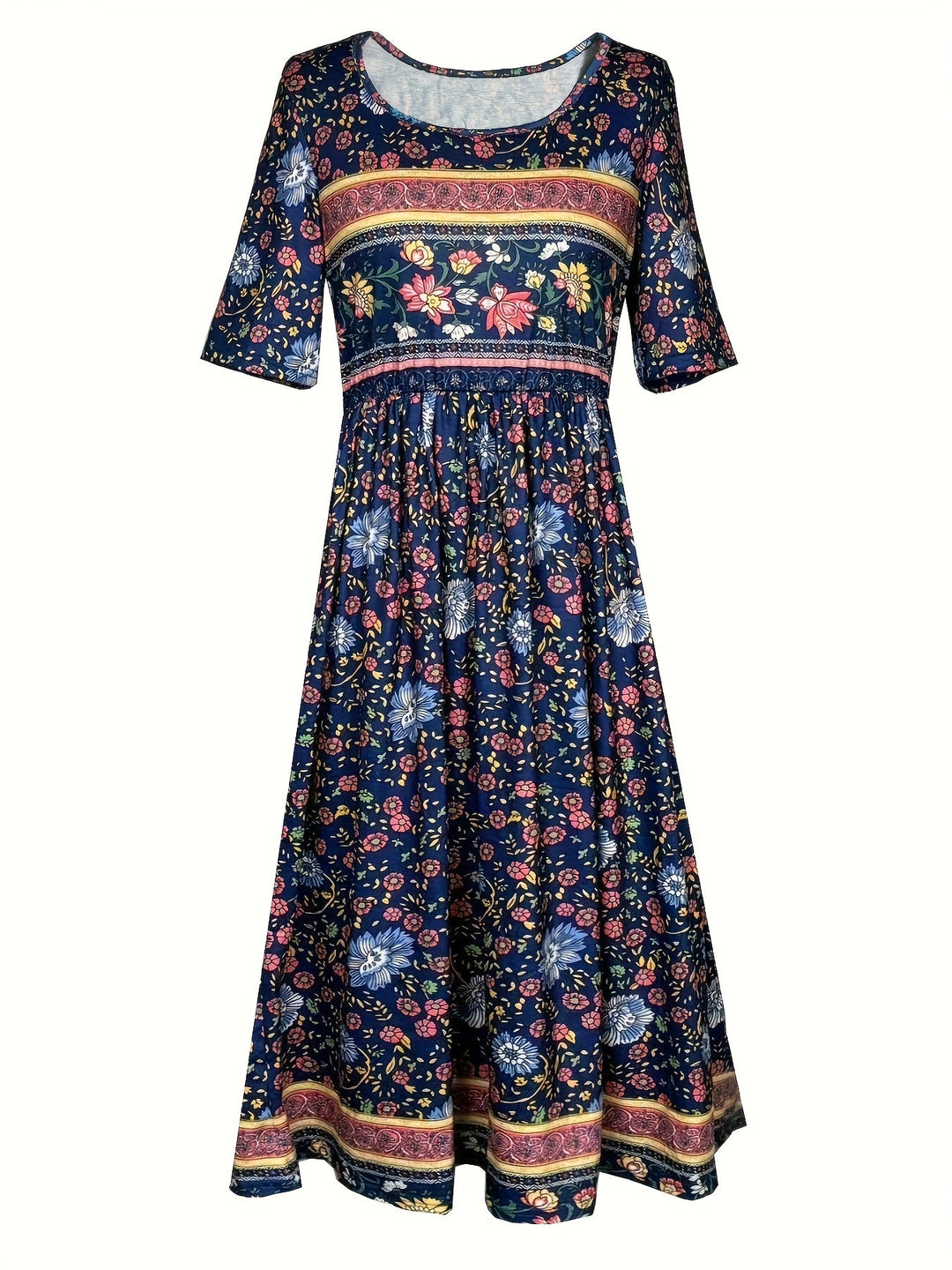 Evelyn | Elegant Bohemian Maxi Dress