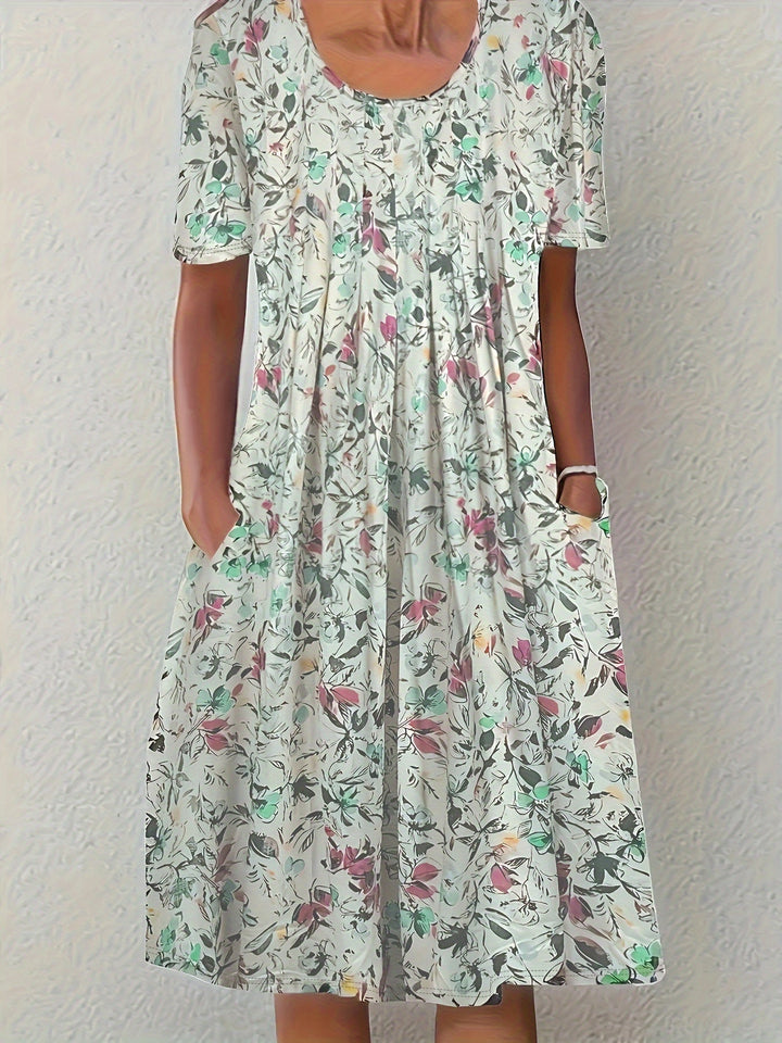 Charlotte | Elegant Short Sleeve Dress