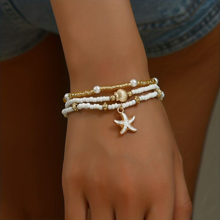 Coastal Pearl Jewelry Set