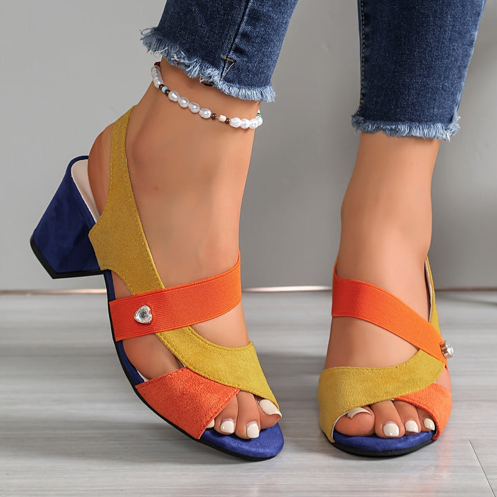 Linda | Comfort Block Heels