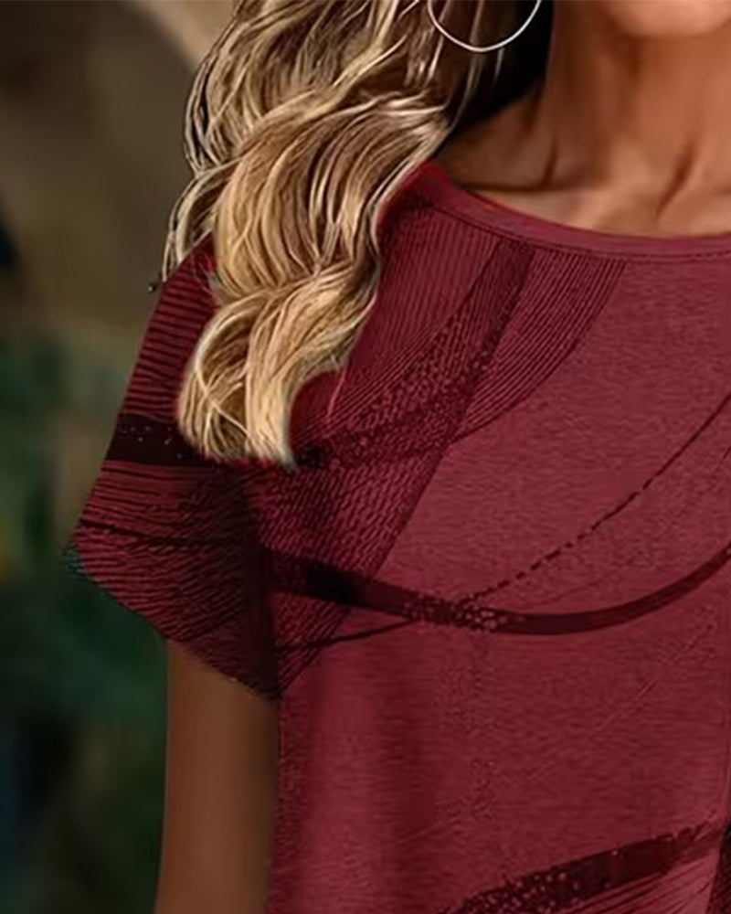 Zandy | Elegant Short Sleeve Top