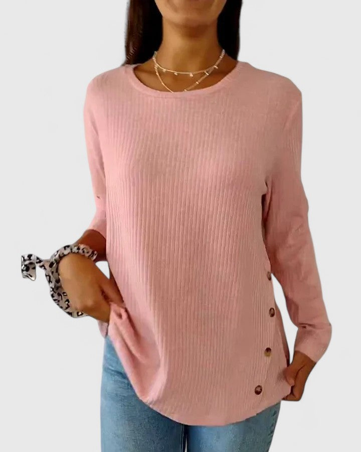 June | Elegant Crew Top
