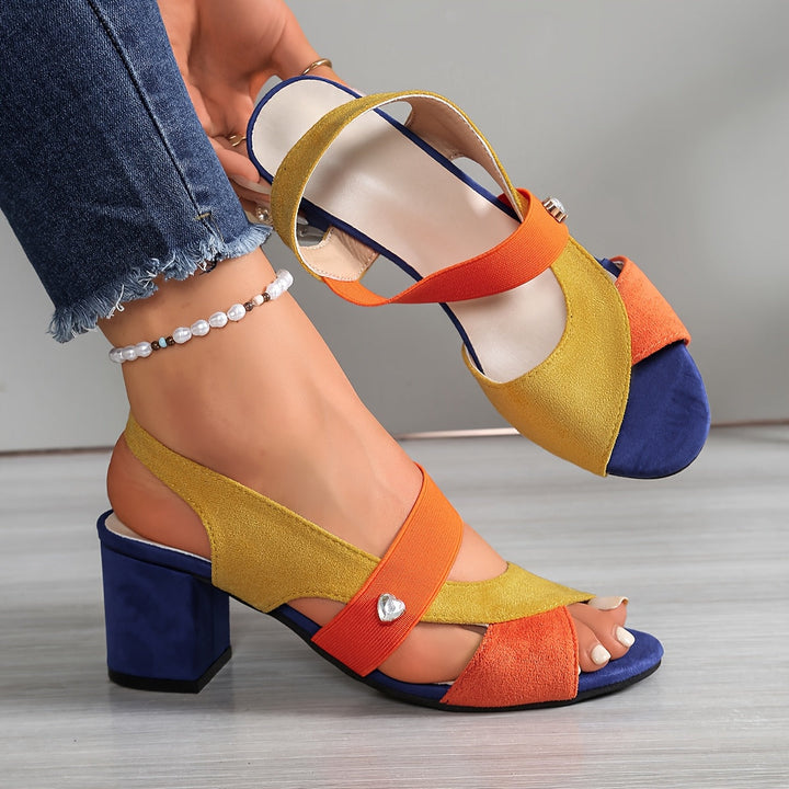 Linda | Comfort Block Heels