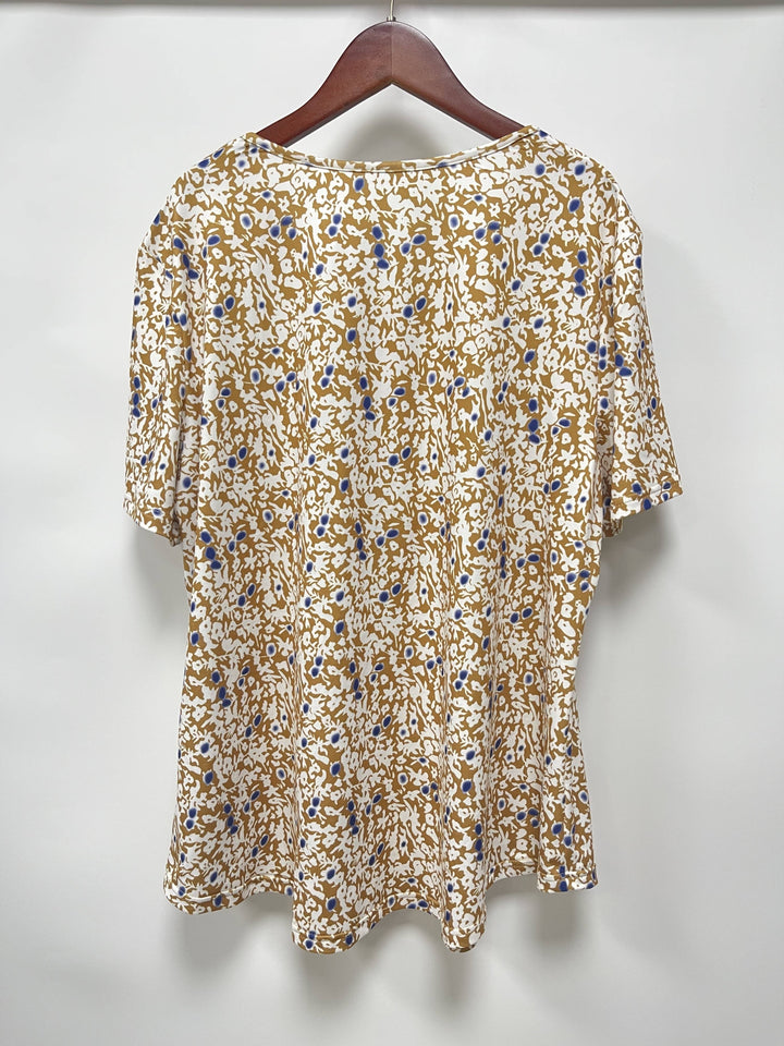 Rosalie | Relaxed Floral V-Neck Blouse