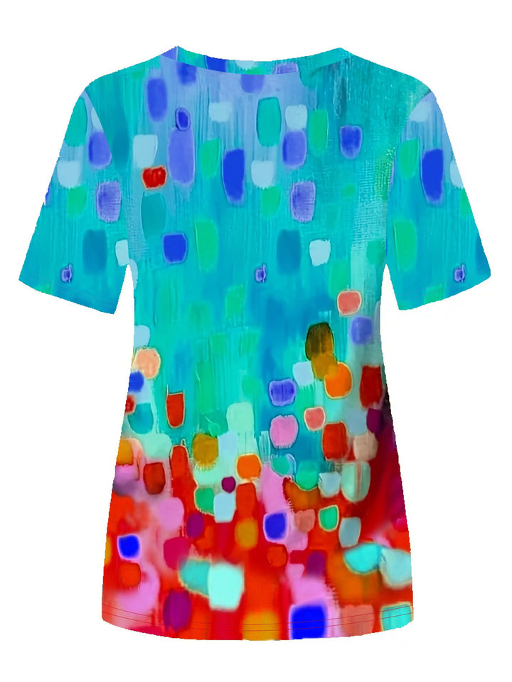 Chloe | Colour Splash Top – Easy Everyday Fit