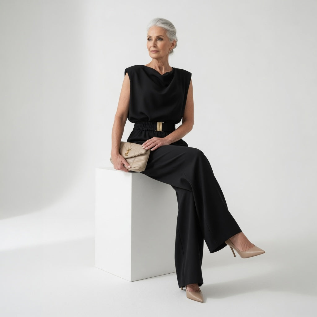 Thessa | Elegant Stretch Jumpsuit