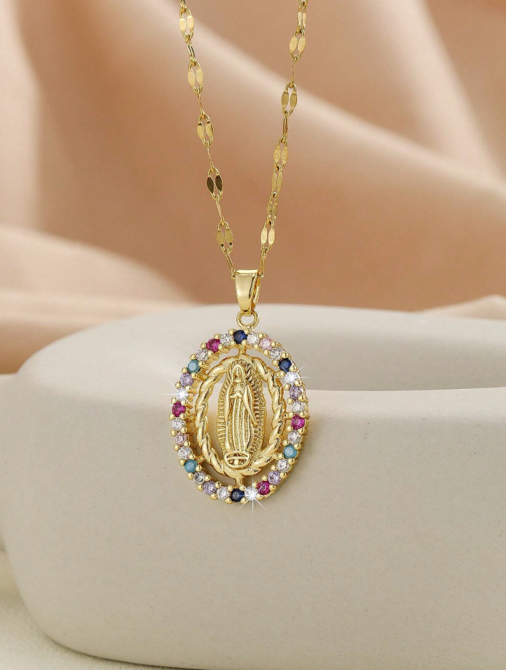 Virgin Mary Necklace