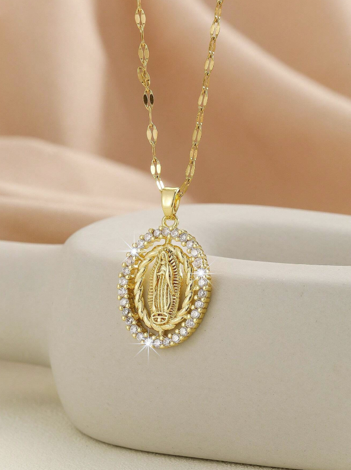 Virgin Mary Necklace