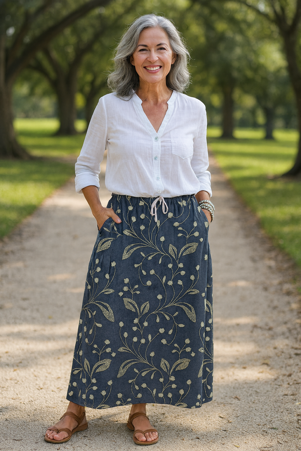 Eliza | Everyday Breeze Travel Skirt