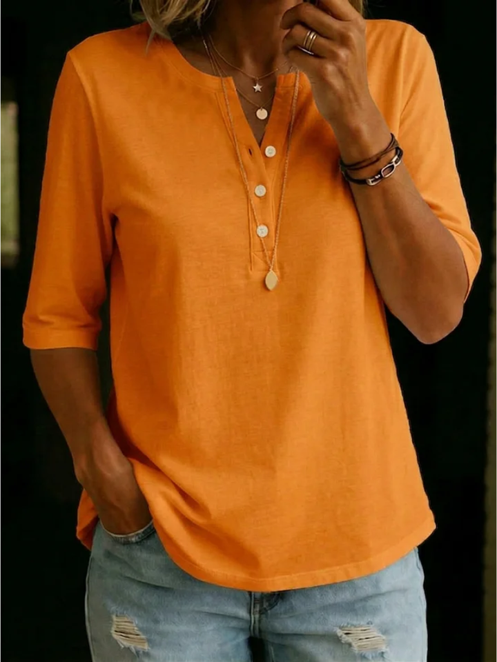 Nora | Blouse with Button