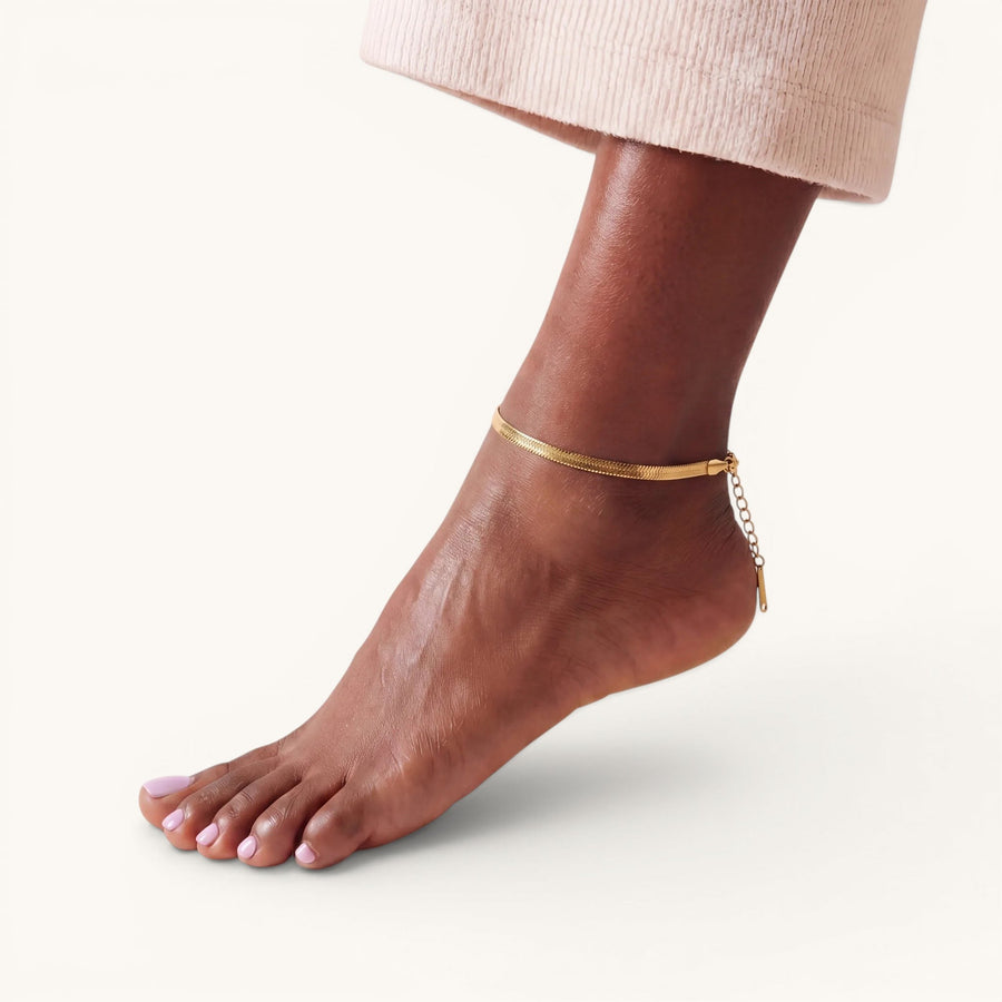 Cobra Anklet Gold