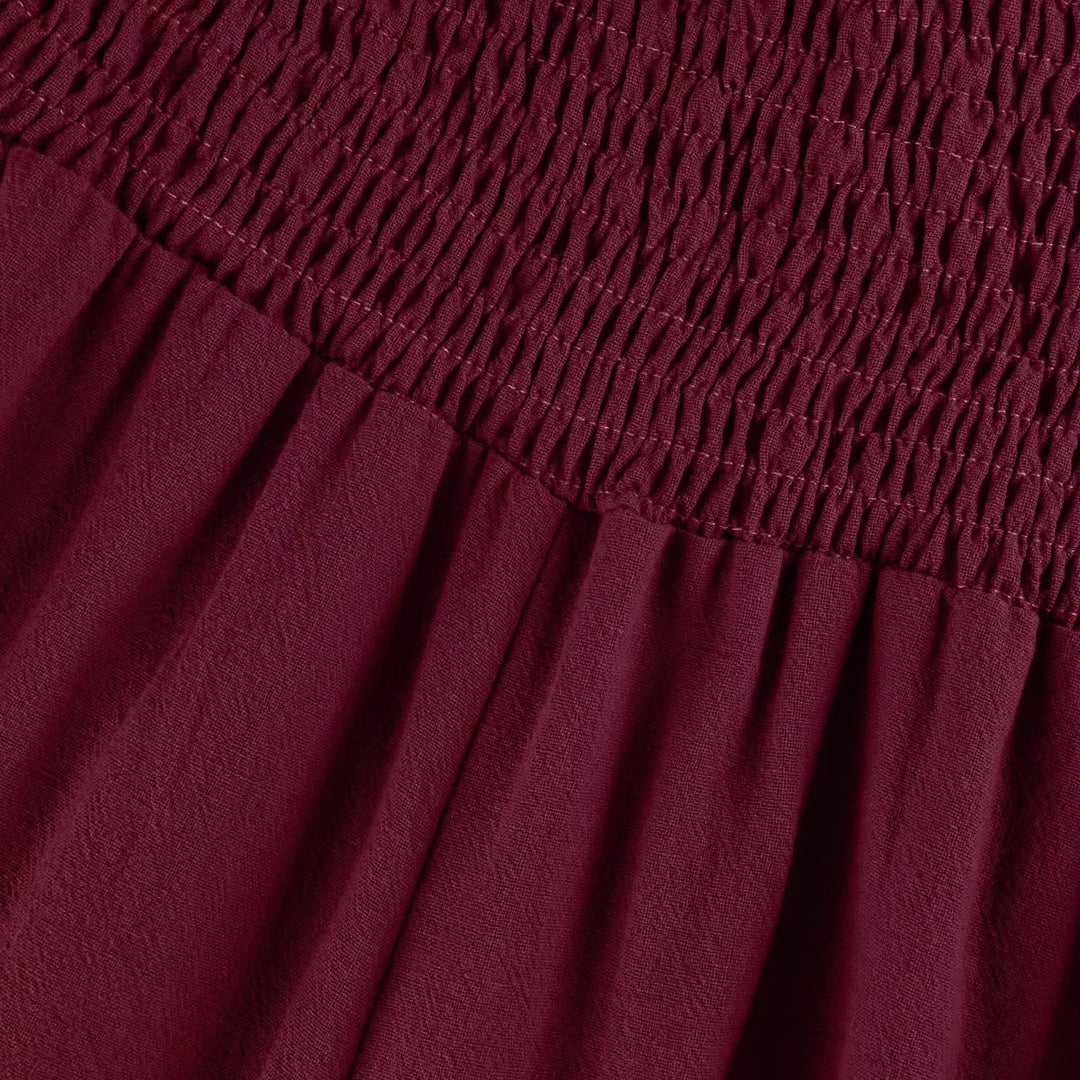 Tavina | Relaxed Fit Wide-Leg Trousers