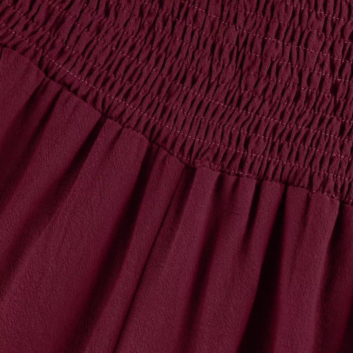 Tavina | Relaxed Fit Wide-Leg Trousers