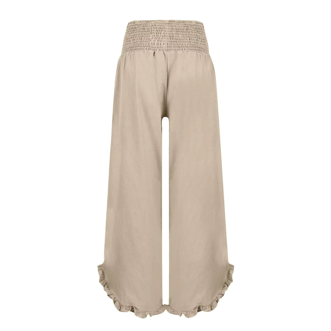 Tavina | Relaxed Fit Wide-Leg Trousers
