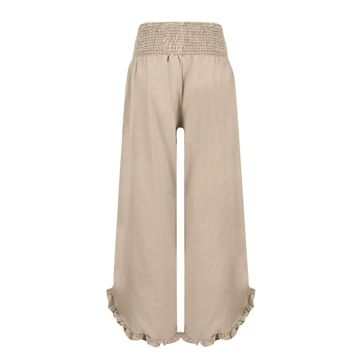 Tavina | Relaxed Fit Wide-Leg Trousers