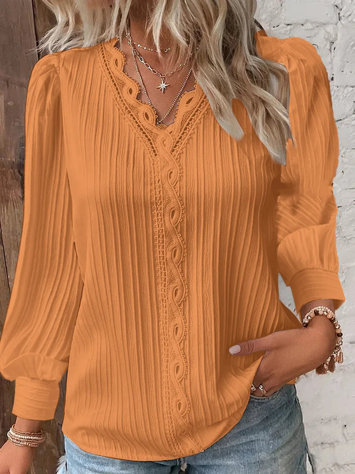 Livia | Lace Detail Summer Blouse