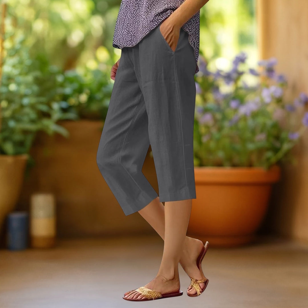 Billie | Relaxed Five-Quarter Pants