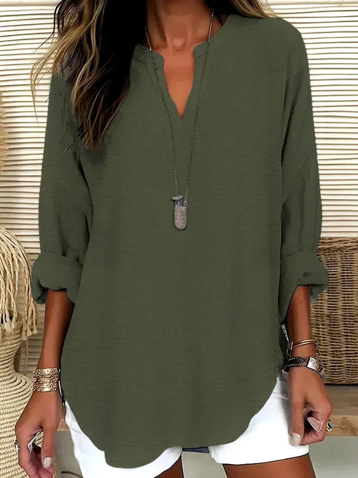 Elsie | Soft Everyday V-Neck Top