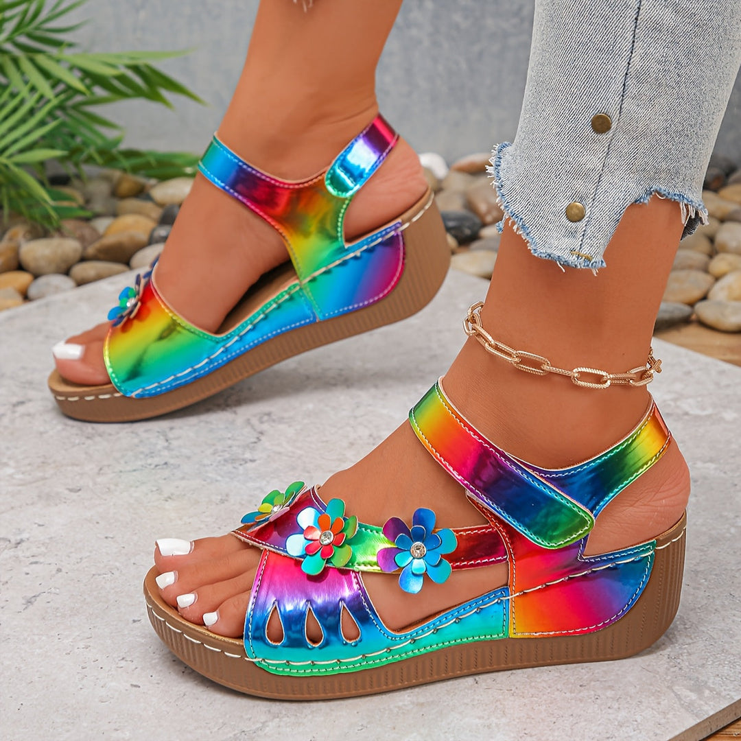 Madison | Platform Wedge Sandals