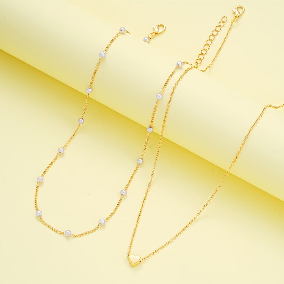 Loving Hearts Necklace Set