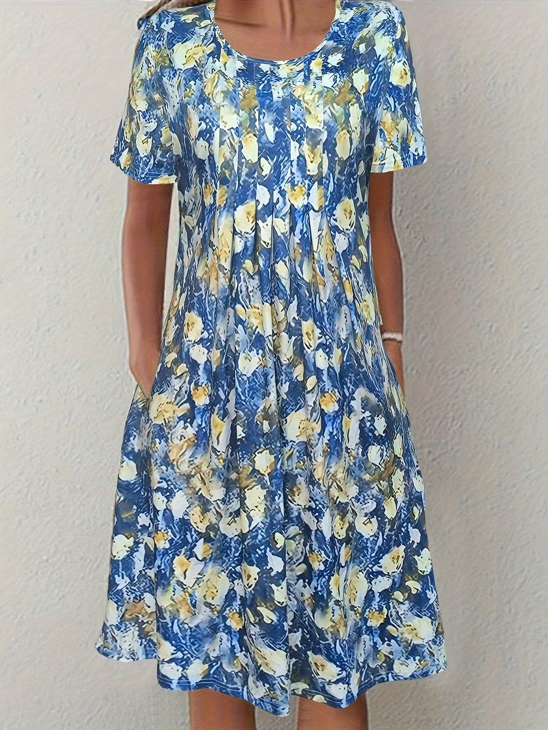 Charlotte | Elegant Short Sleeve Dress