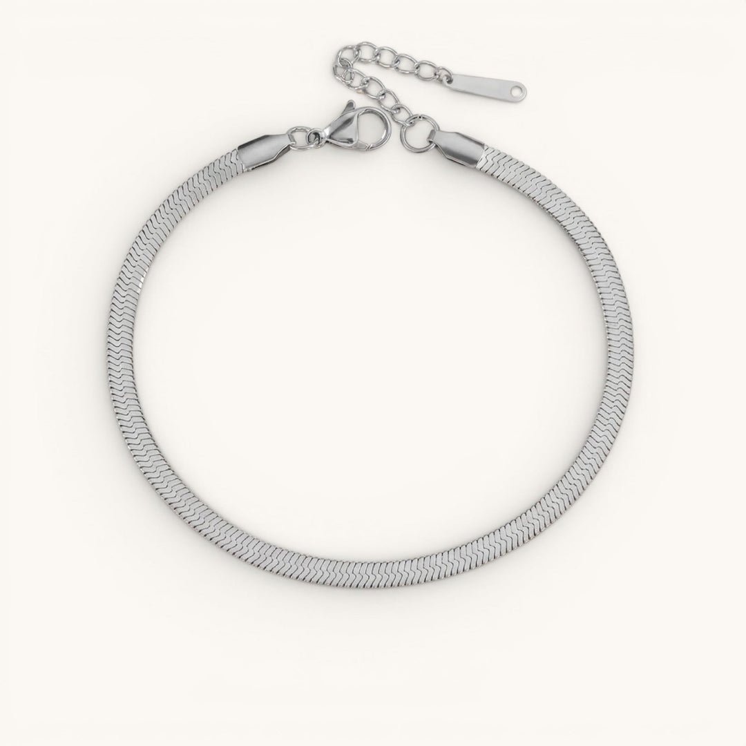 Cobra Anklet Silver