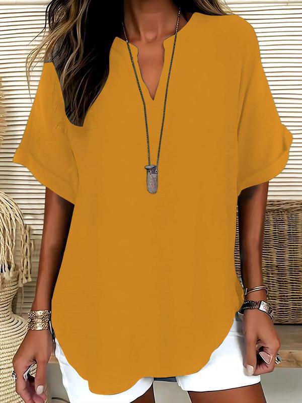 Elsie | Soft Everyday V-Neck Top