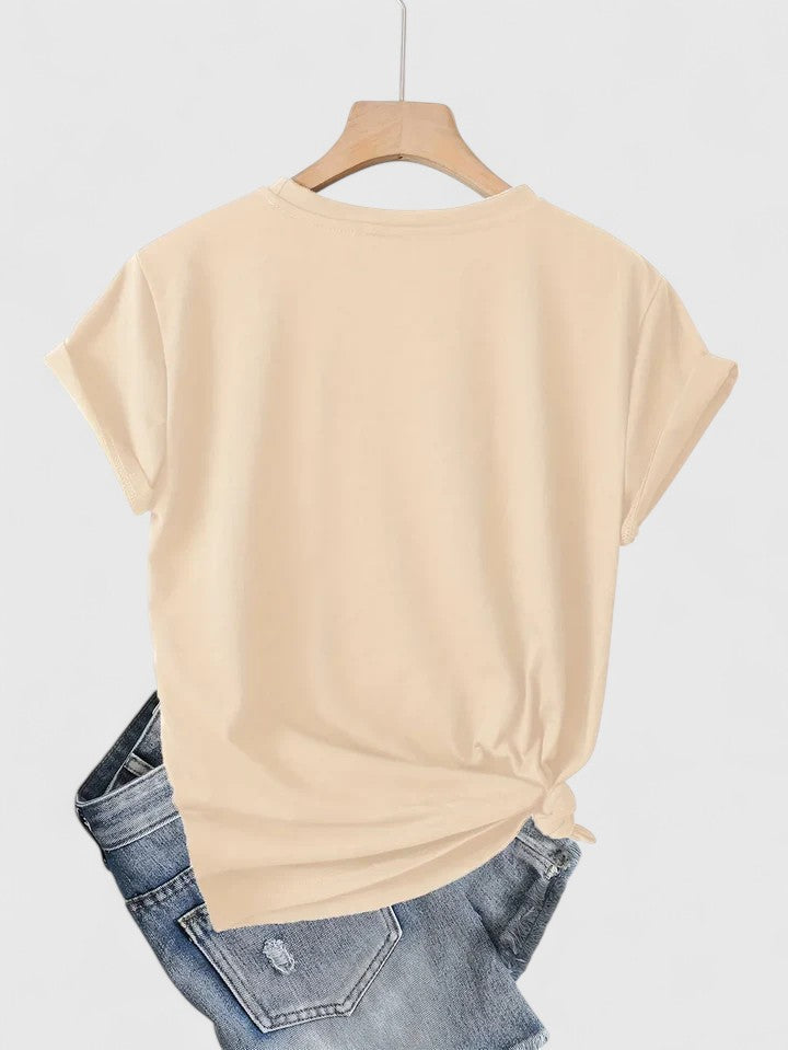 June | Comfortable Short Sleeve T-Shirt