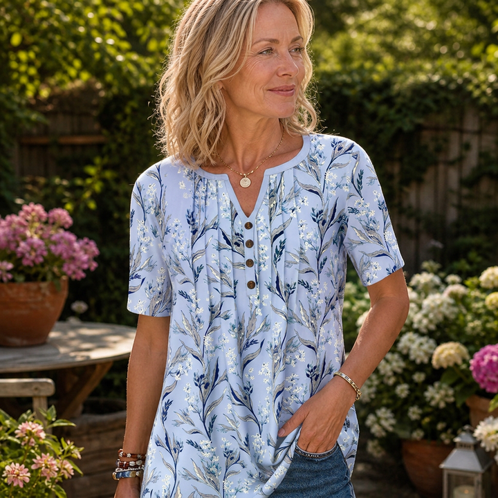 Mirelle | Blouse with Floral Print
