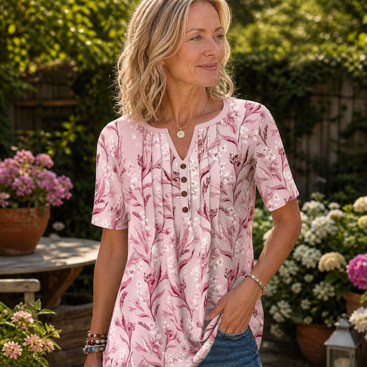 Mirelle | Blouse with Floral Print