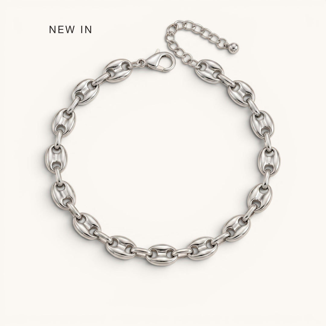 Oblo Anklet Silver