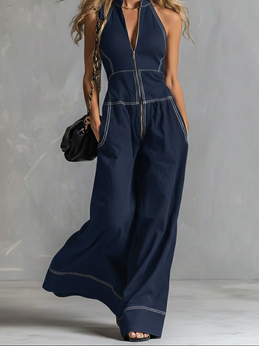 Melissa | Elegant Sleeveless Jumpsuit