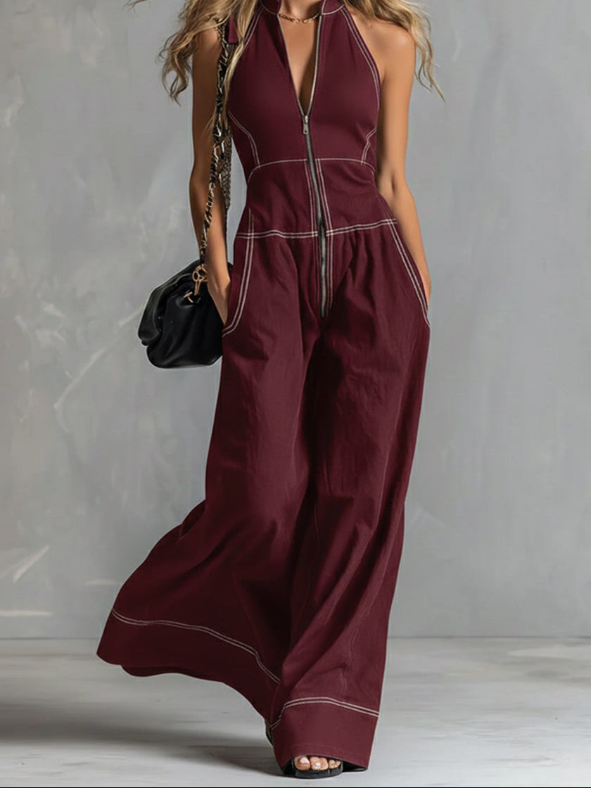 Melissa | Elegant Sleeveless Jumpsuit