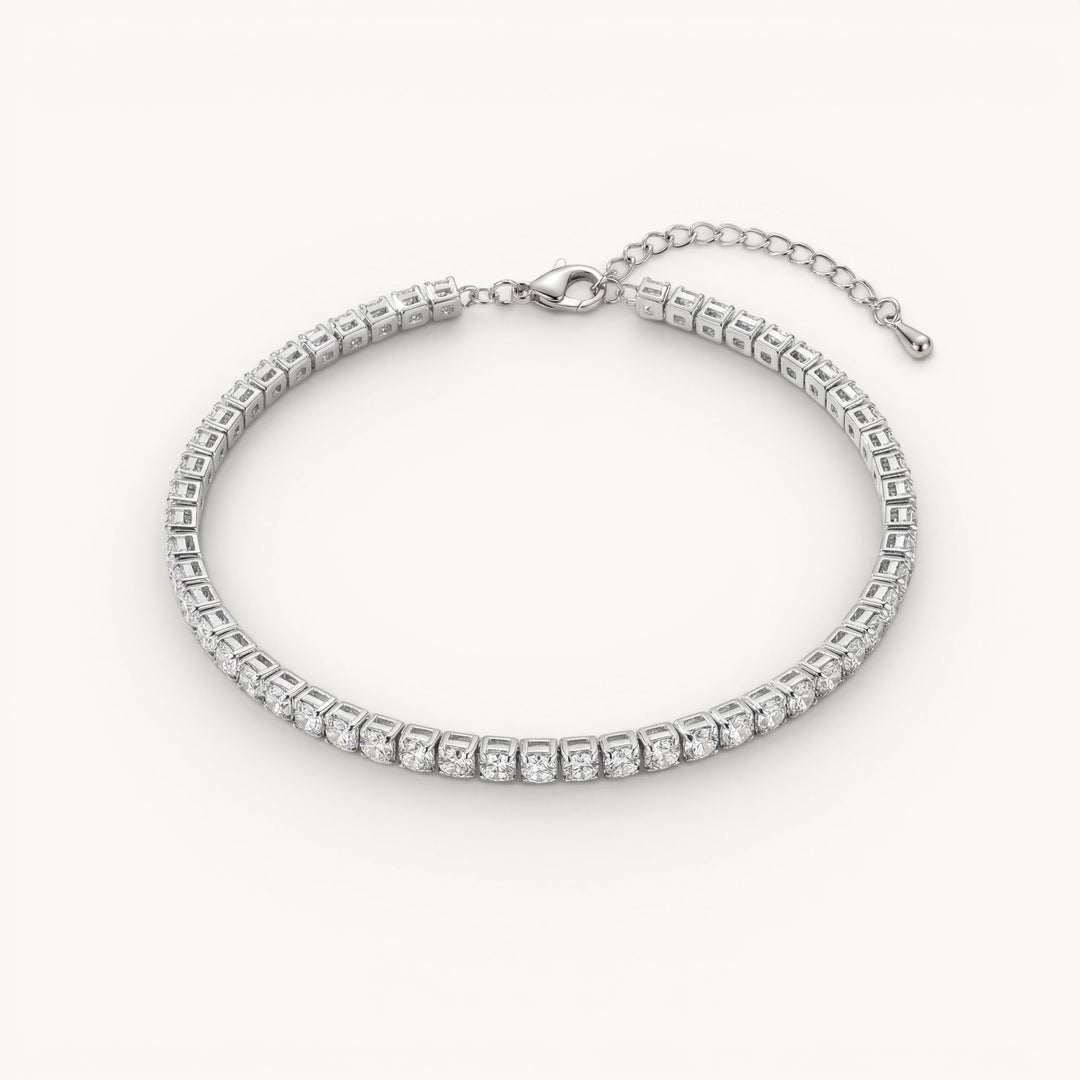 Blanc Anklet Silver