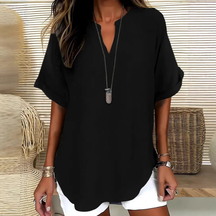 Elsie | Soft Everyday V-Neck Top